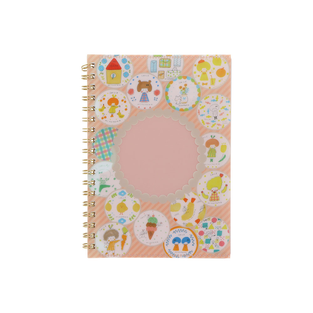 ポケットリングノート P(ピンク)