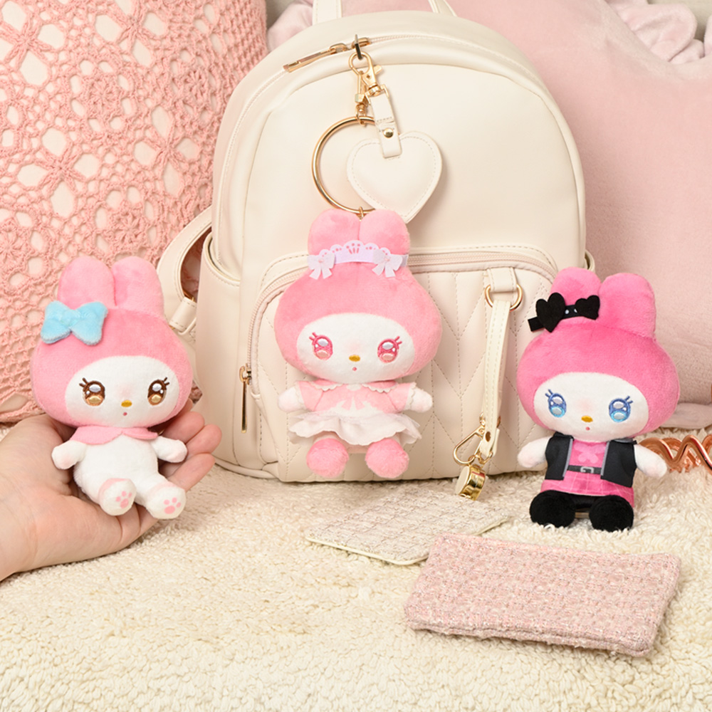 ゆるかわ サンリオキャラクターズ あいぬい ミニぬいぐるみ“マイメロディ”
