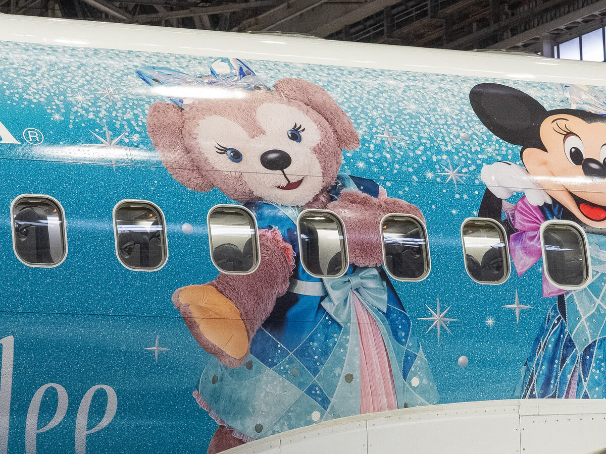日本航空「JAL Jubilee Express」撮影　「シェリーメイ」