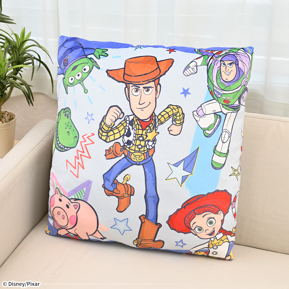セガプライズ ディズニー「ピクサーキャラクター　スーパーギガザッカぐらもっちクッション」