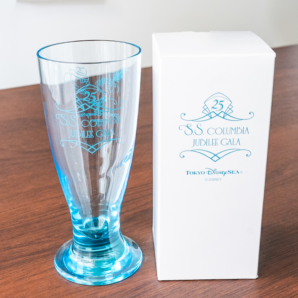 S.S.コロンビア号　ジュビリーガラ　オリジナルグッズ　スーベニアグラス