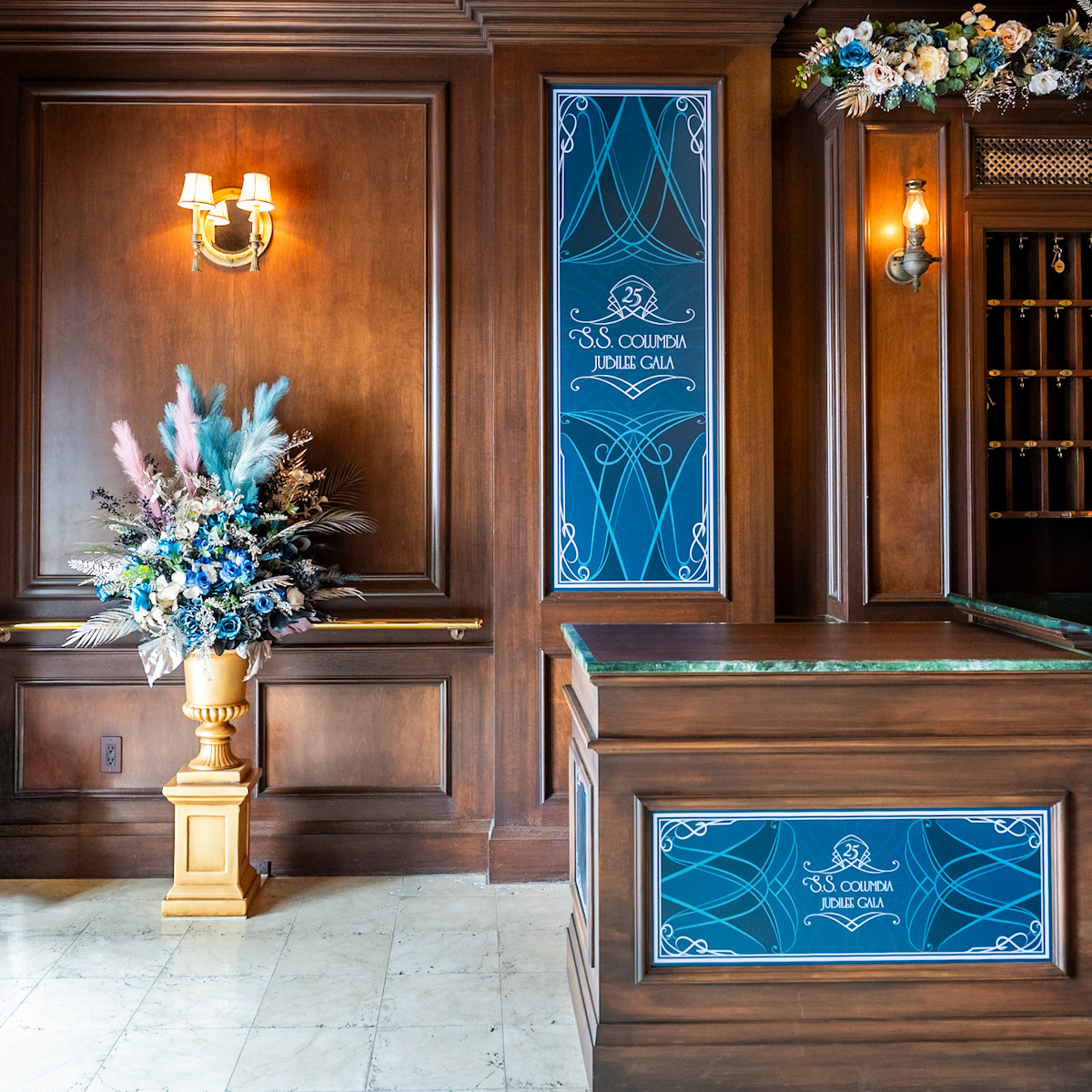 「東京ディズニーシー25周年“スパークリング・ジュビリー”」S.S.コロンビア号 ジュビリーガラ　受付