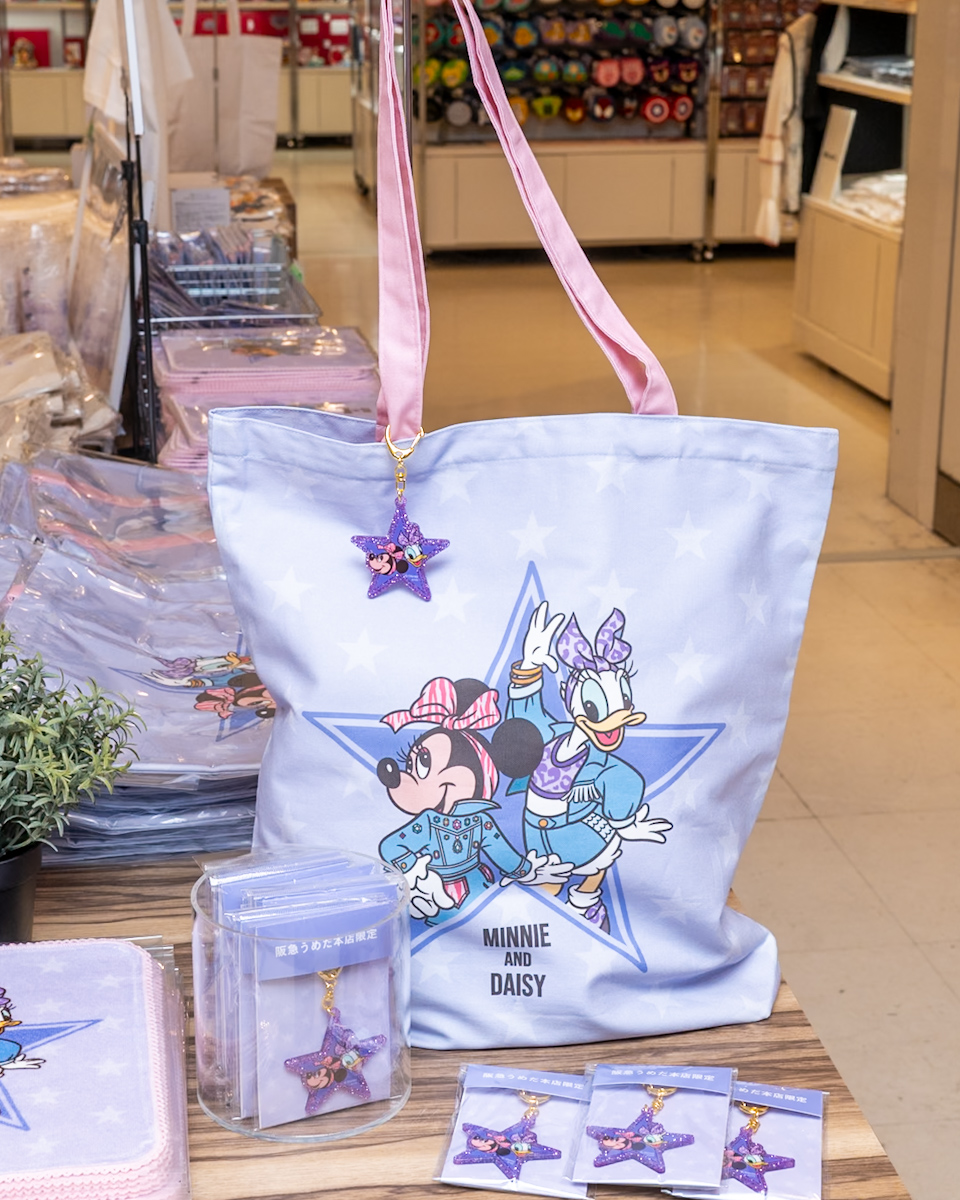 阪急うめだ本店限定:ミニー&デイジー〈スター〉トートバッグ