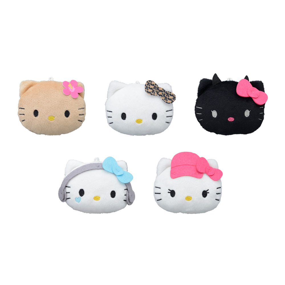 ハローキティ　フェイスマスコット　×〇×〇ギャル