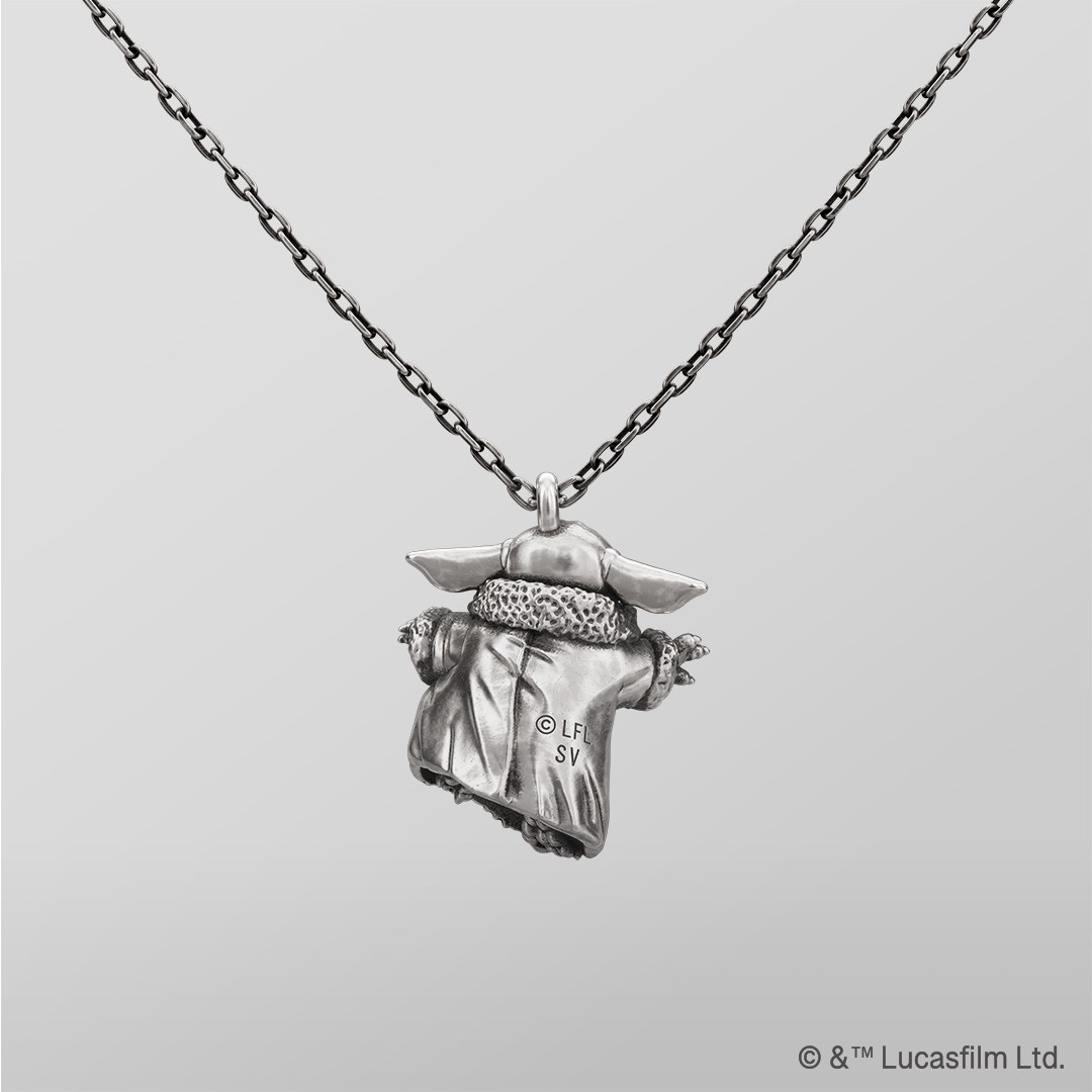 『THE MANDALORIAN TM Collection -Little Buddy-』　ネックレス　背面