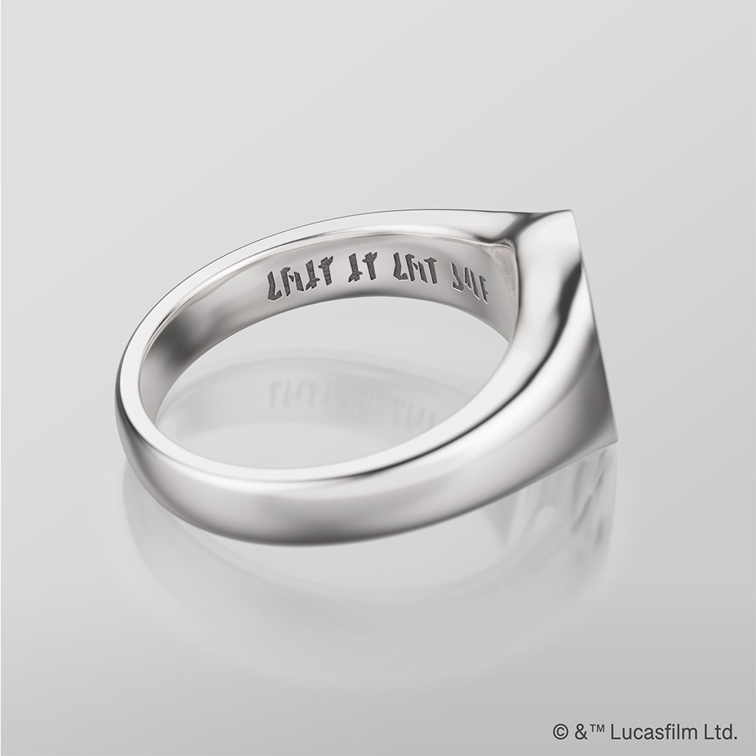 『THE MANDALORIAN TM Collection -For Mandalore-』　リング　裏彫り