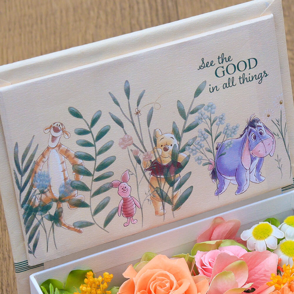 プリザーブドフラワー「花の絵本　デザインアップ