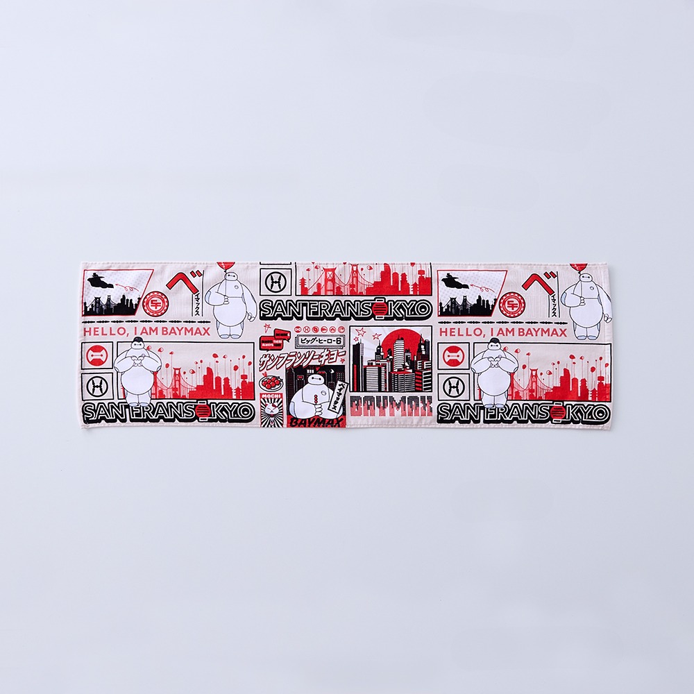 プリントタオル「ベイマックス」　ベージュマルチ