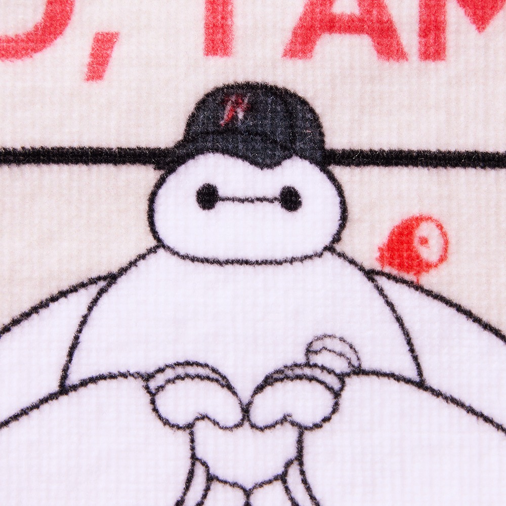 プリントタオル「ベイマックス」　ベージュマルチ　デザインアップ