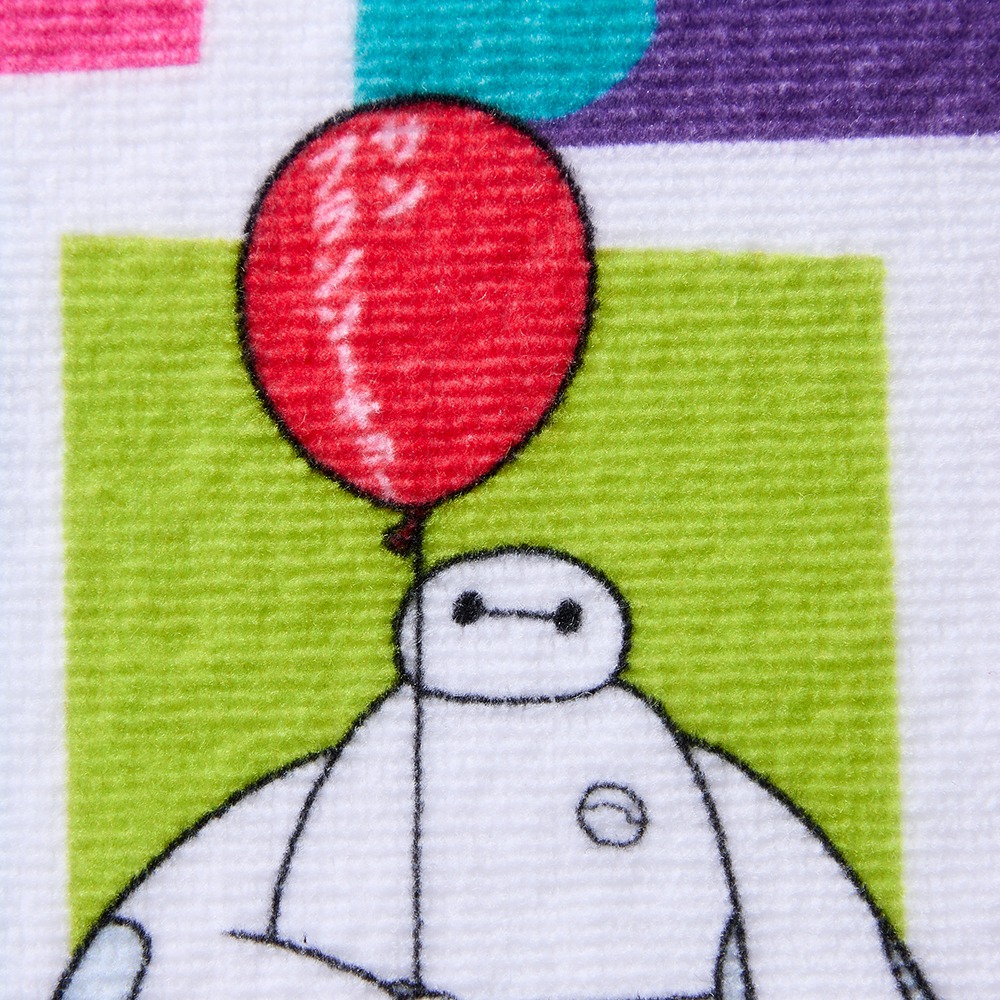 プリントタオル「ベイマックス」　ピンクマルチ　デザインアップ