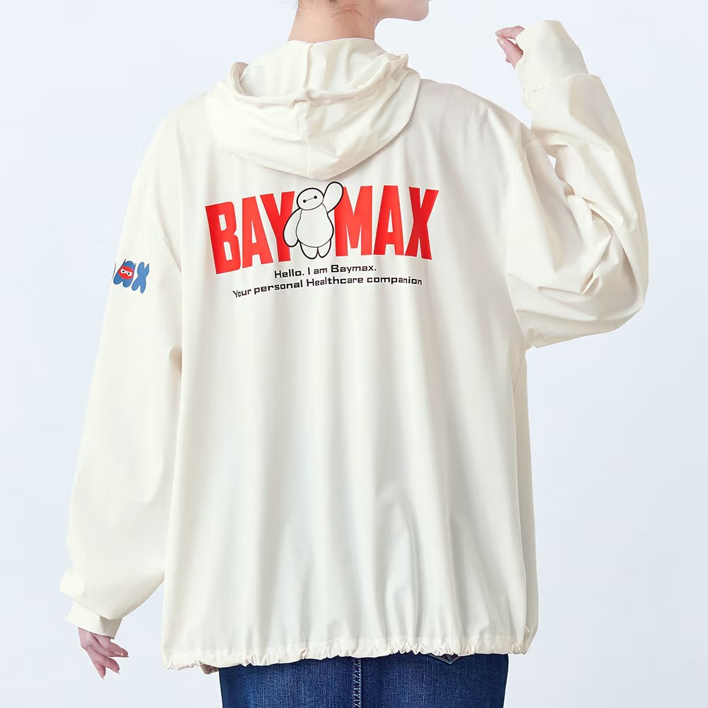 夏にうれしい機能いっぱいパーカー　ベイマックス　デザインアップ
