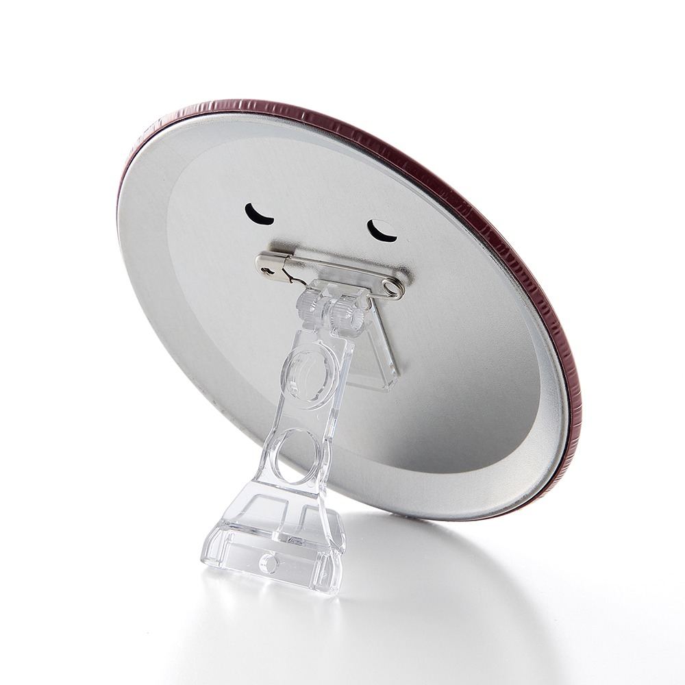 スタンド缶バッジ　使用イメージ