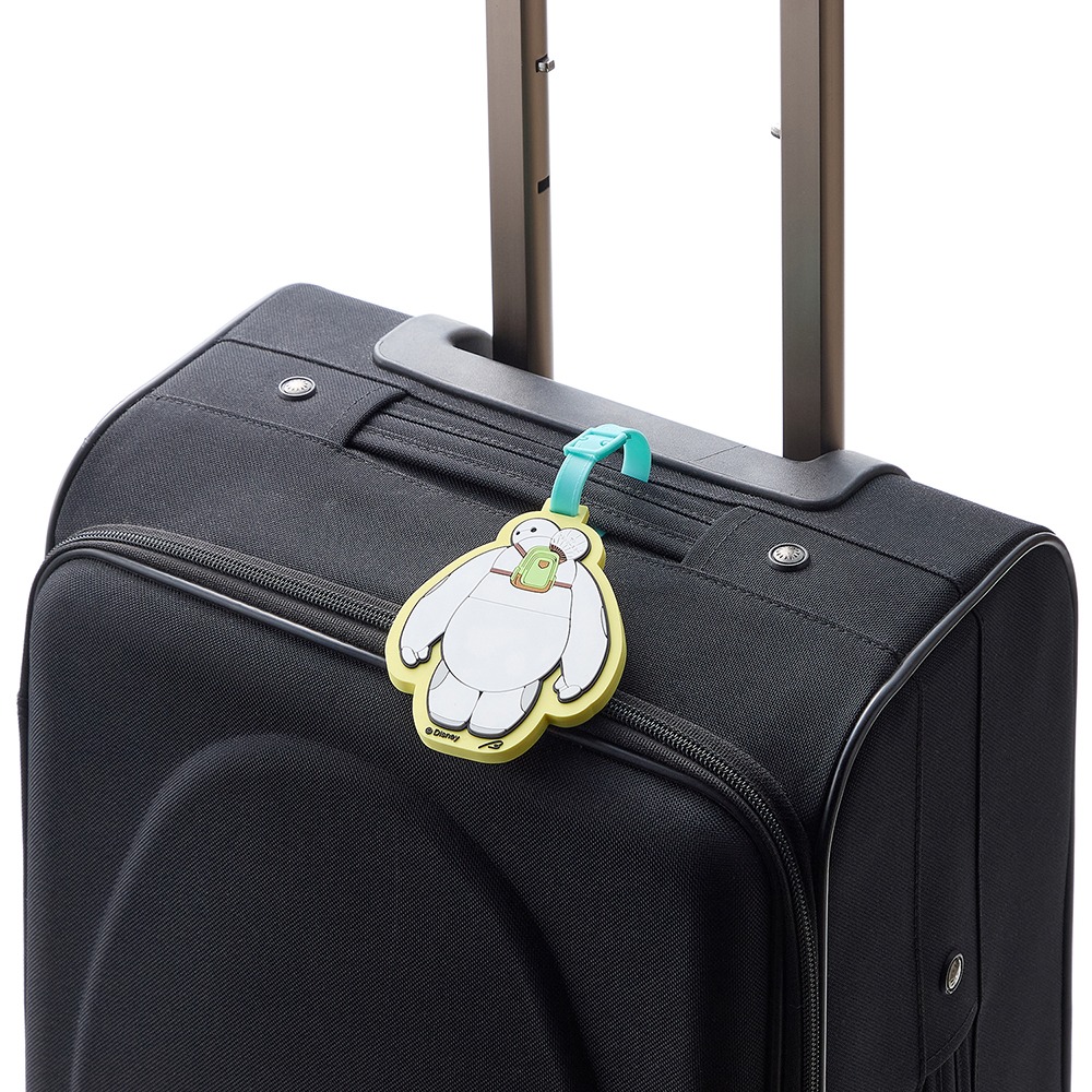 ラゲッジタグ「ベイマックス」　使用イメージ