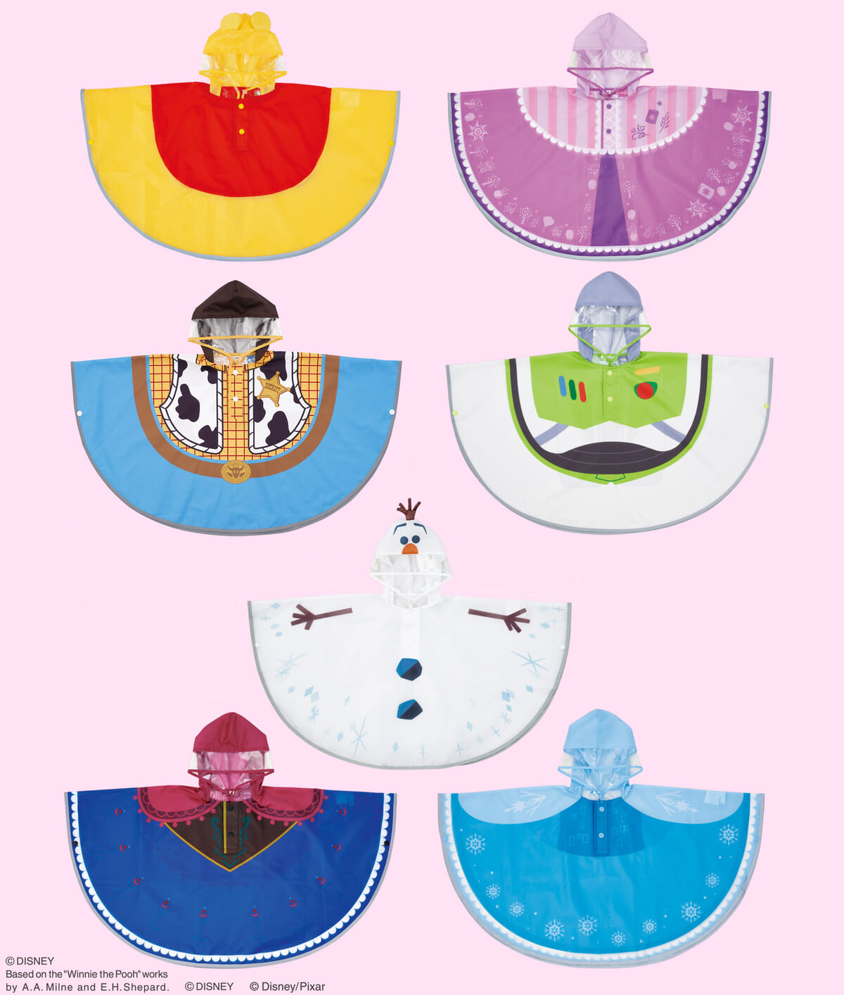 スケーター ディズニー「レインポンチョ」