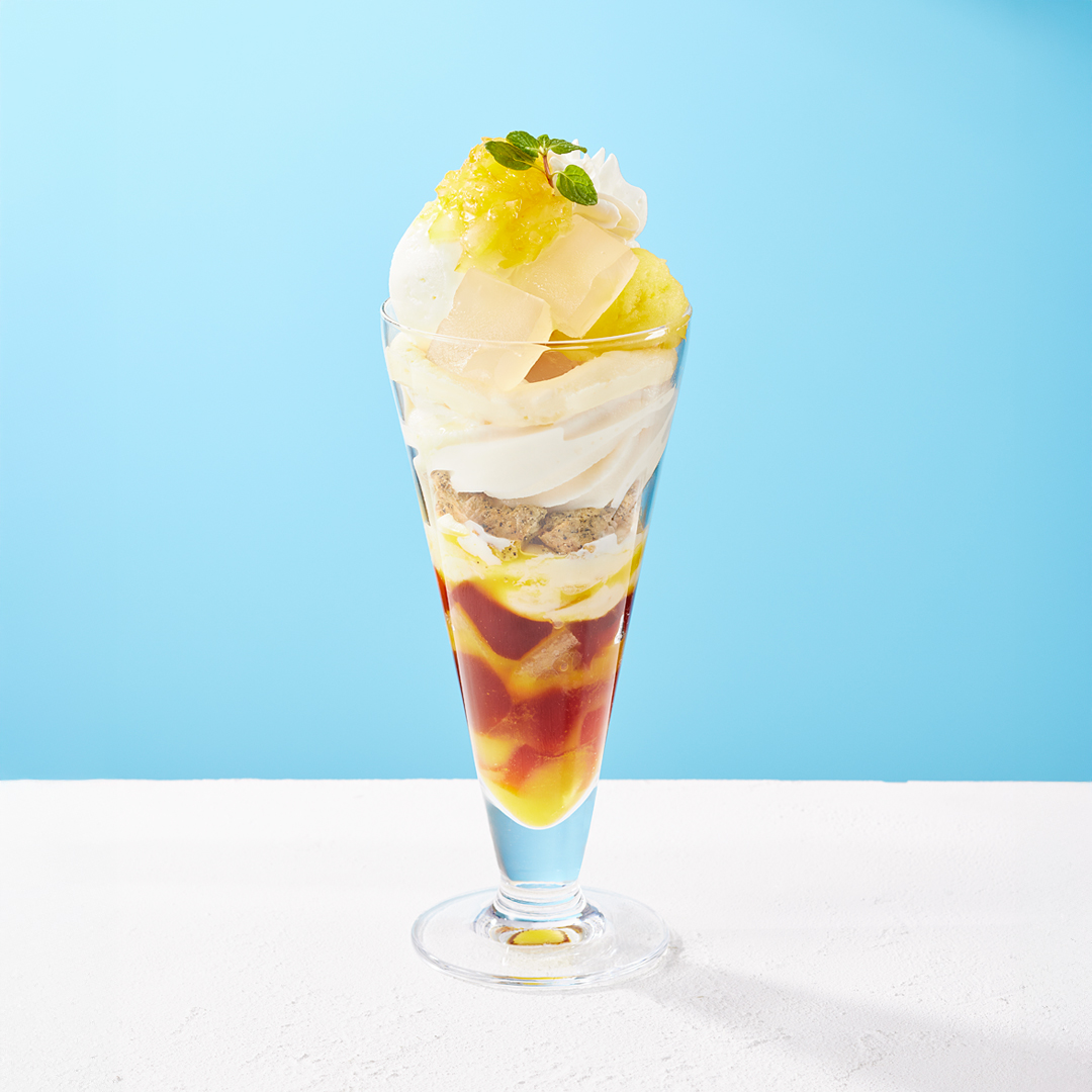 はちみつレモンのレアチーズパフェ