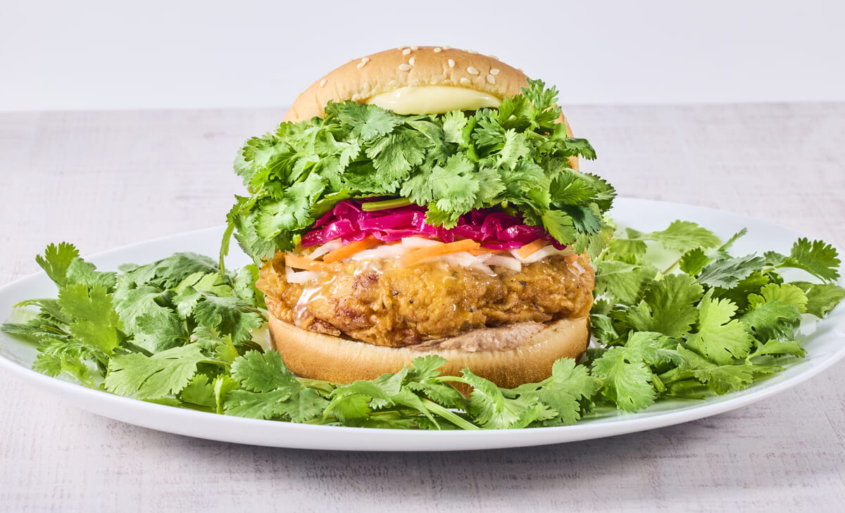 パクチーチキンバーガー バインミー　5倍