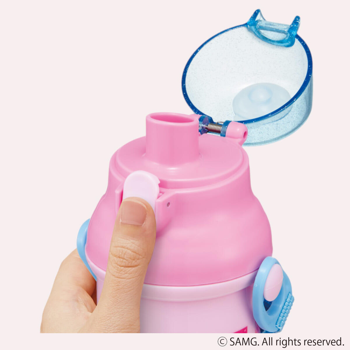 PSB5SAN 食洗機対応直飲みプラワンタッチボトル　蓋部分