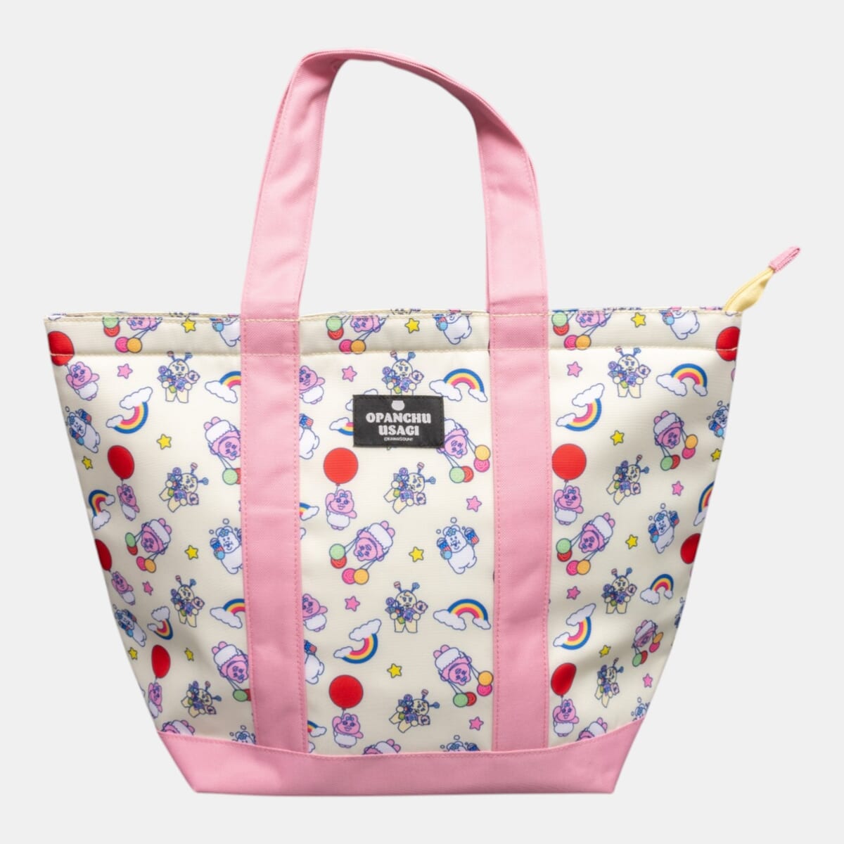 おぱんちゅうさぎ レトロ遊園地　保冷トートバッグ 大