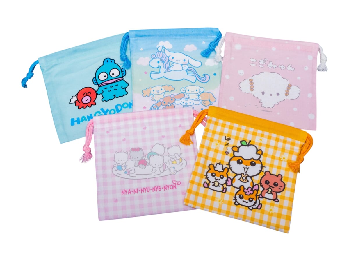 サンリオキャラクターズD ブラインド 巾着M　ラインアップ