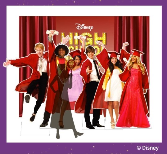 「ハイスクールミュージカル」フォトスポットが登場