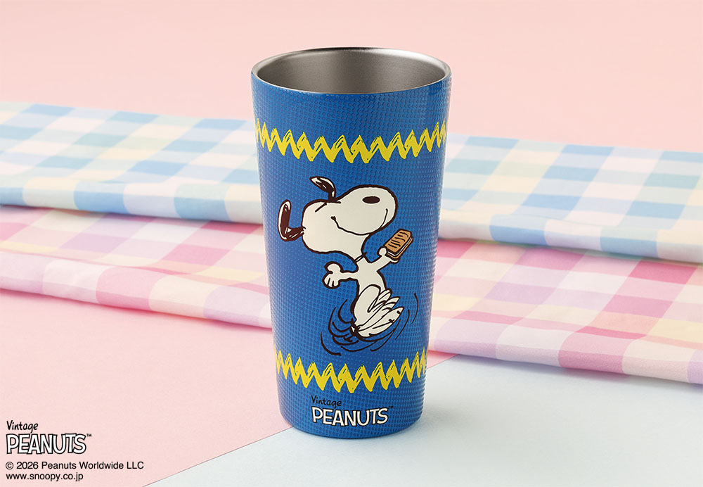 スヌーピー シュガーバターの木 ステンレスタンブラー