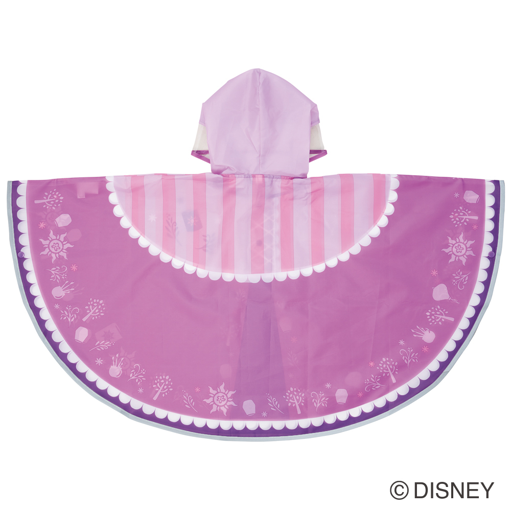 RAPO2N レインポンチョ ラプンツェル 後ろ