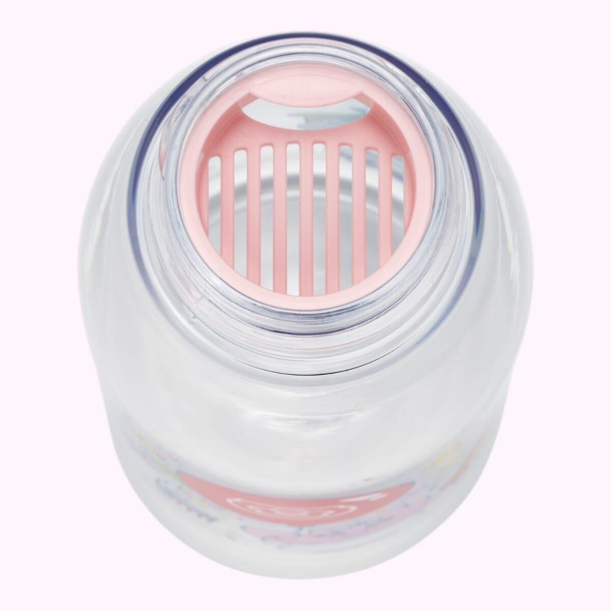 牛乳瓶型ボトル　飲み口