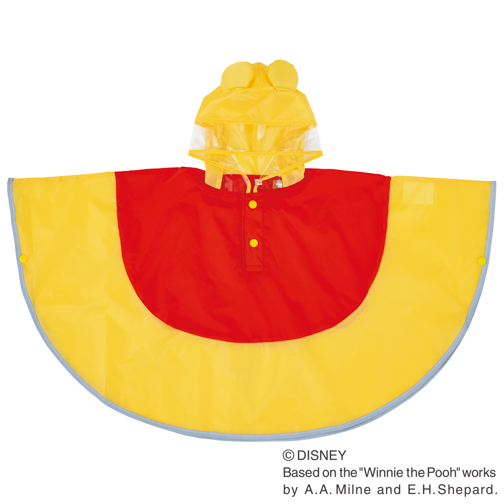 RAPO2N レインポンチョ くまのプーさん