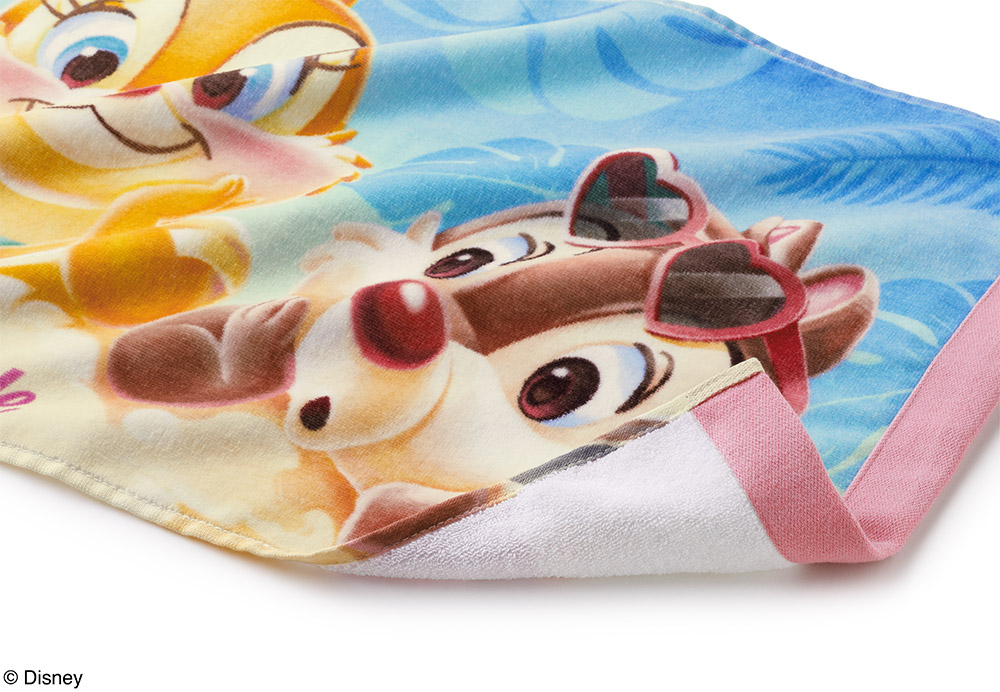 チップ＆デール／フェイスタオル02