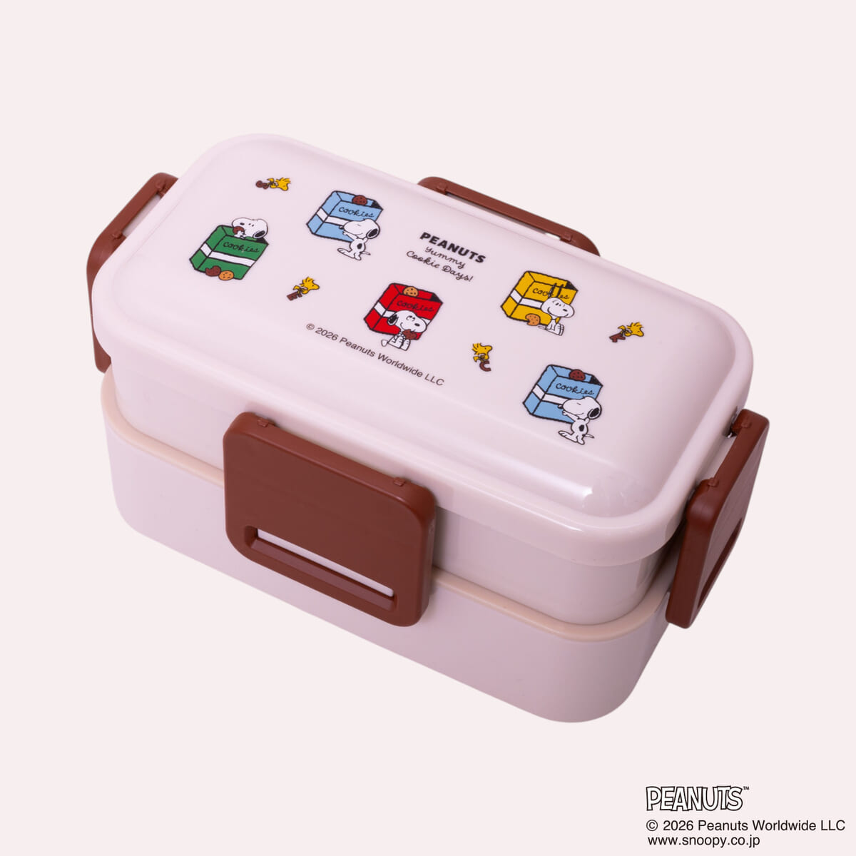 2段ふわっと弁当箱