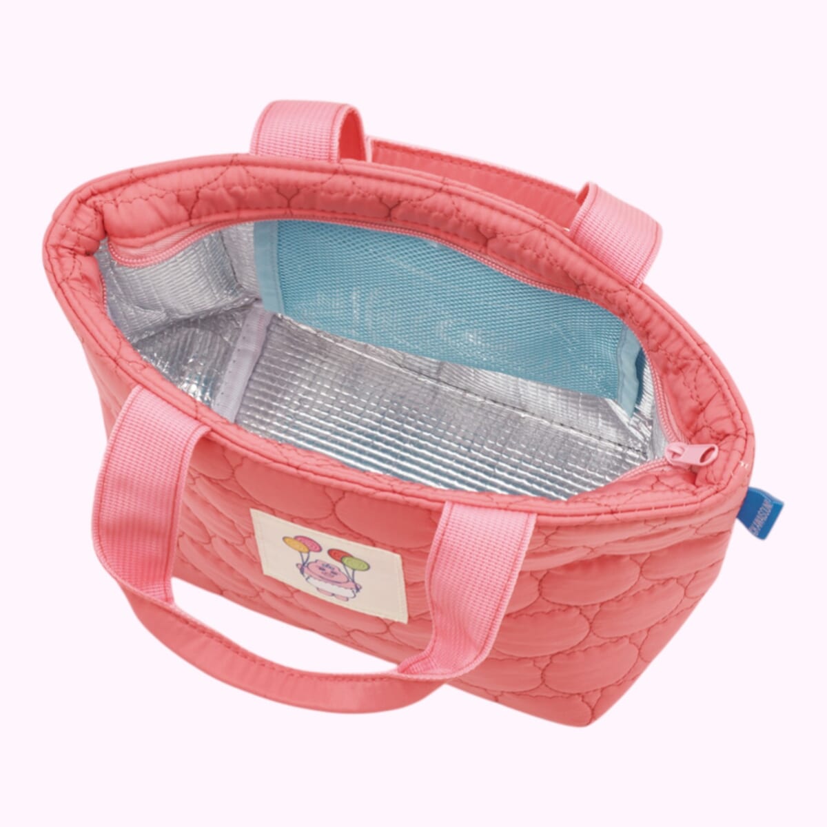 キルティング生地ランチバッグ　中