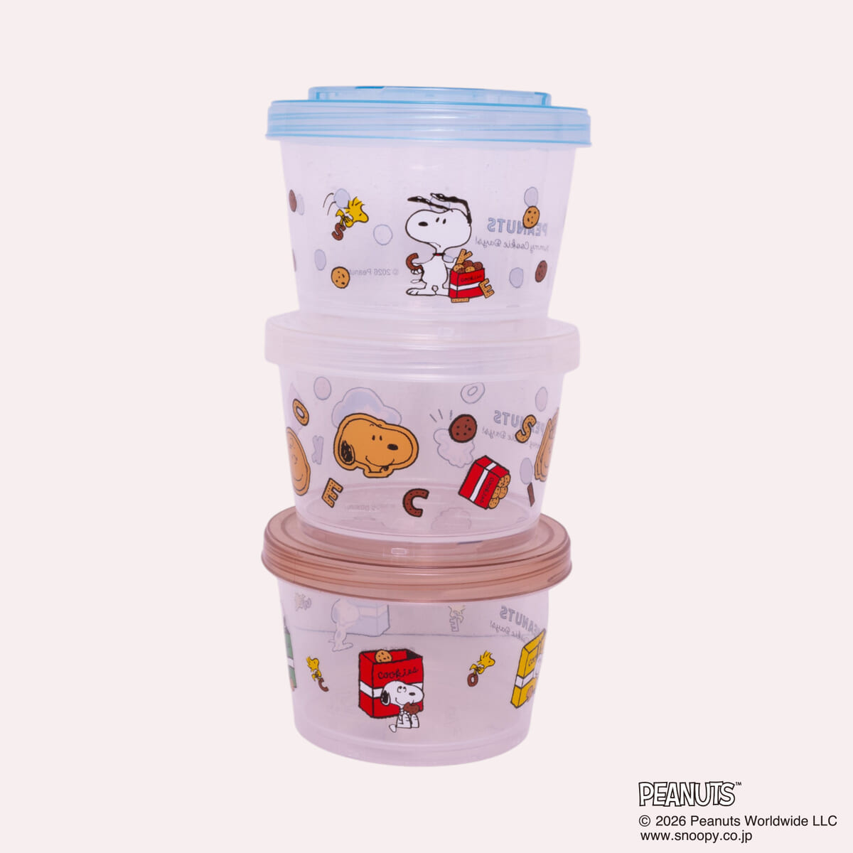 ジョイント式薄肉保存容器3Pセット