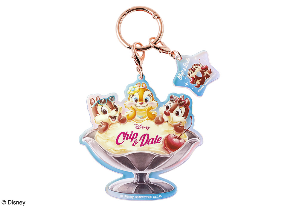 チップ＆デール／アクリルキーホルダー02