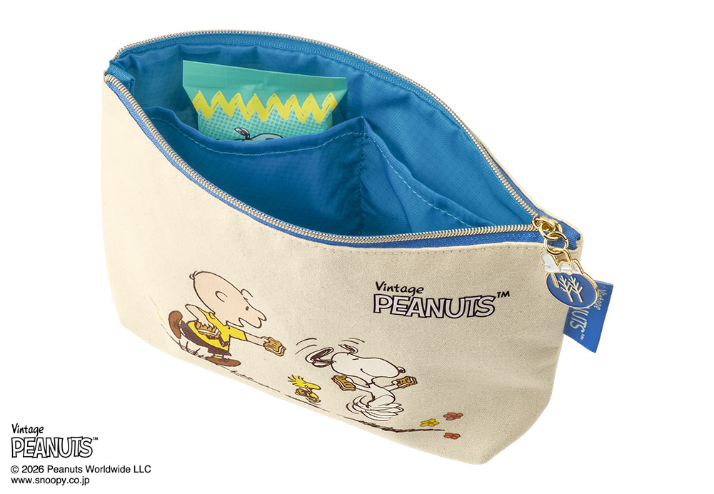 スヌーピー シュガーバターの木 ポーチセット03