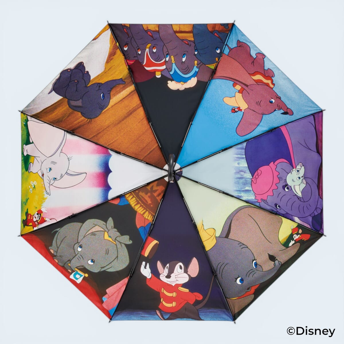 ダンボ/ファイナルフレーム 晴雨兼用両面印刷折りたたみ傘55cm3