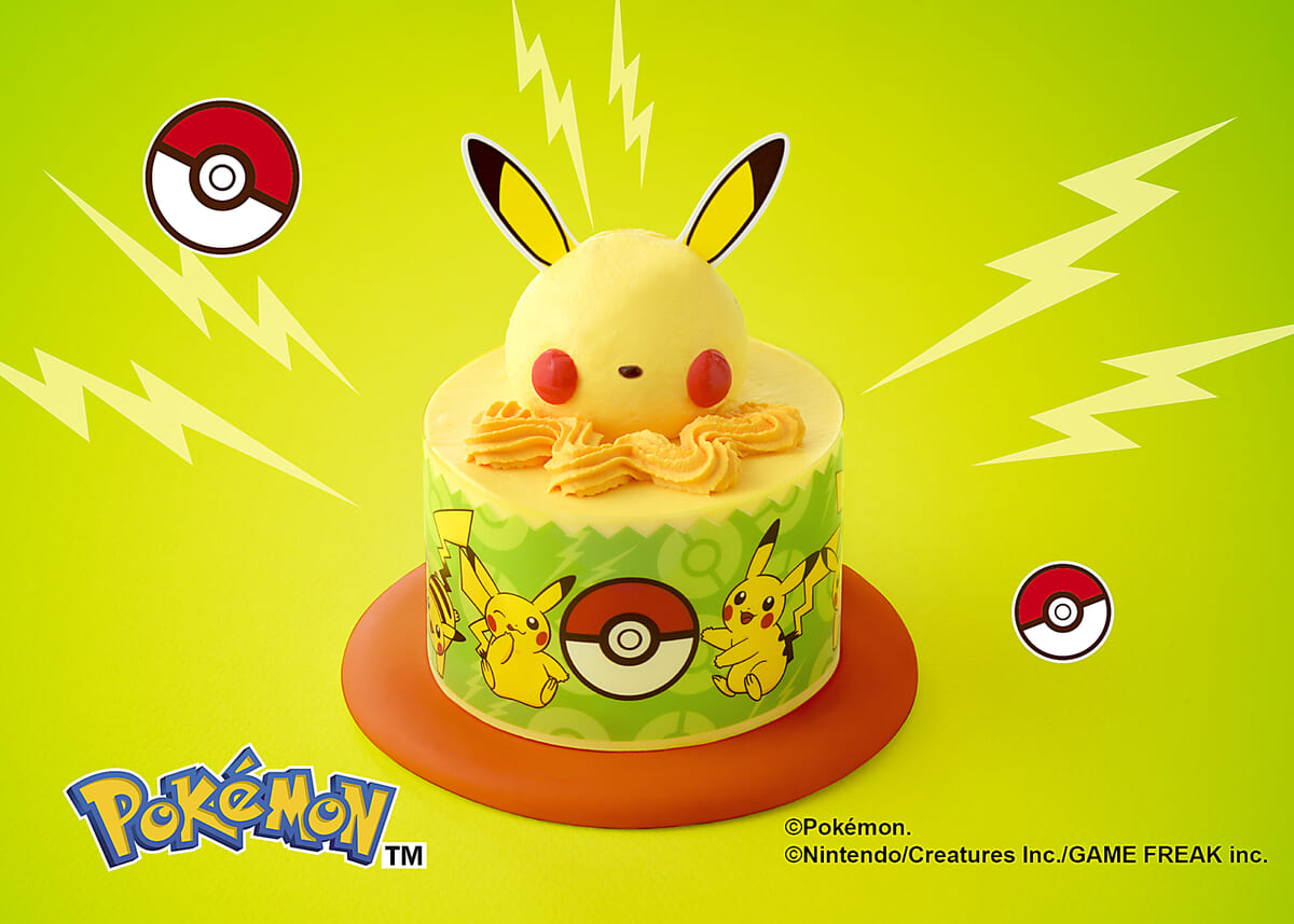 ＜ピカチュウ＞プリン風味ケーキ