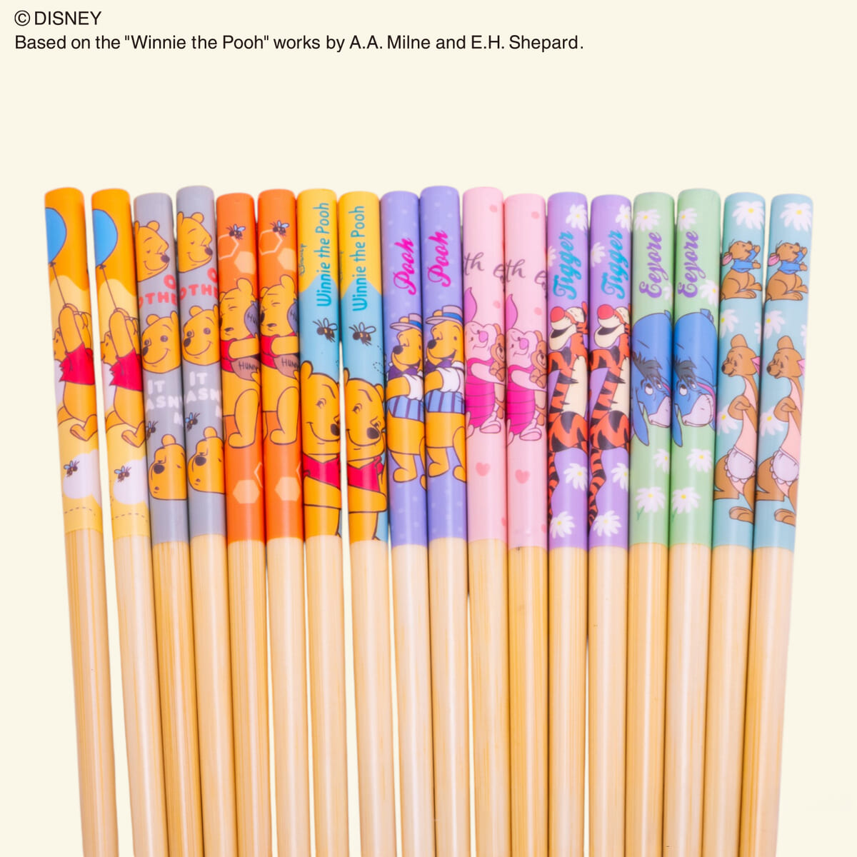 ミステリーボックス 竹箸 21cm BOX 「くまのプーさん」04