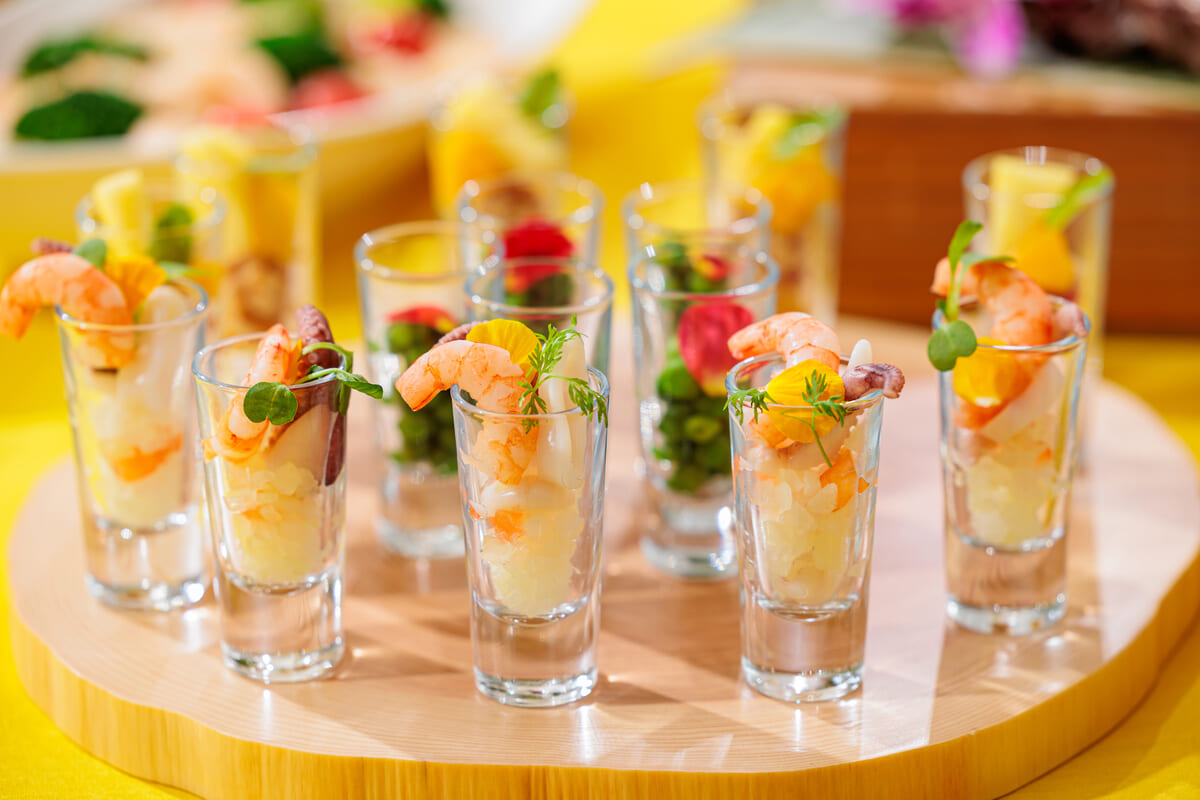 海の幸のロミロミ