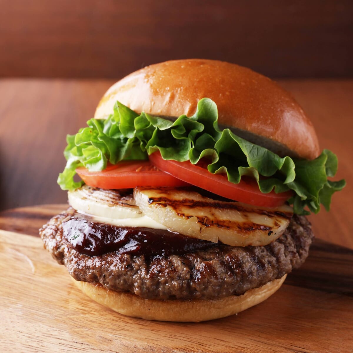 BBQパインバーガー