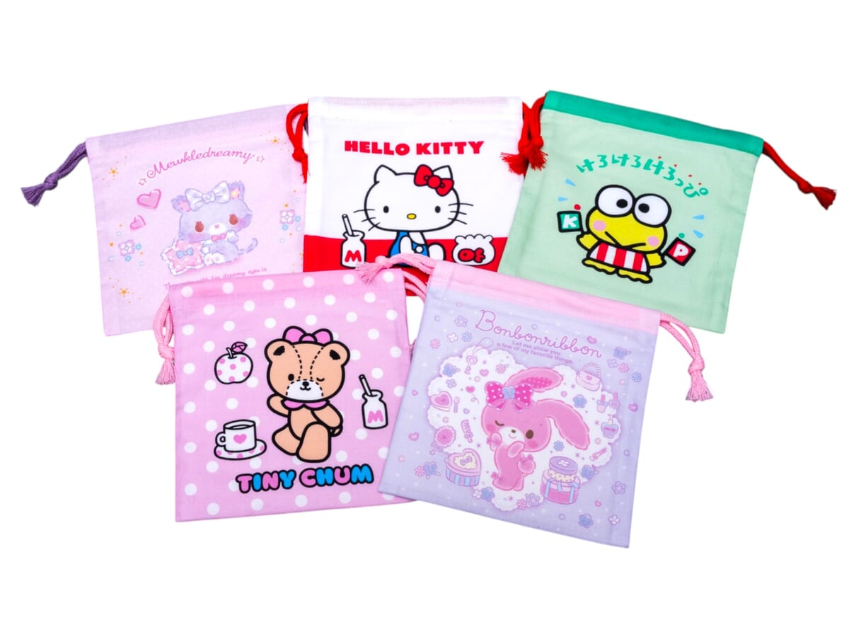 サンリオキャラクターズA ブラインド 巾着M ラインアップ