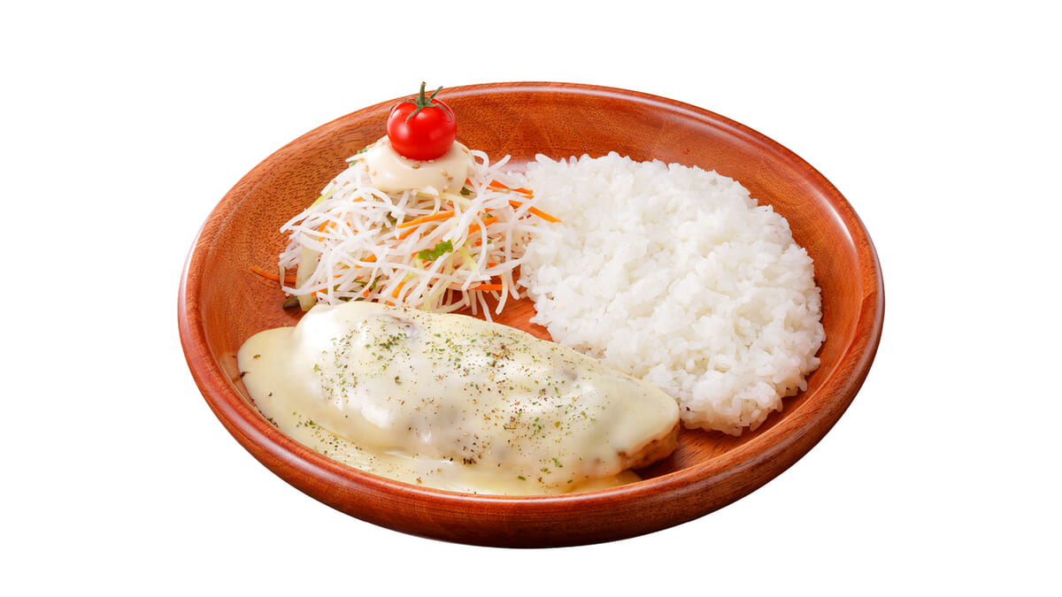 とろけるチーズインバーグディッシュ