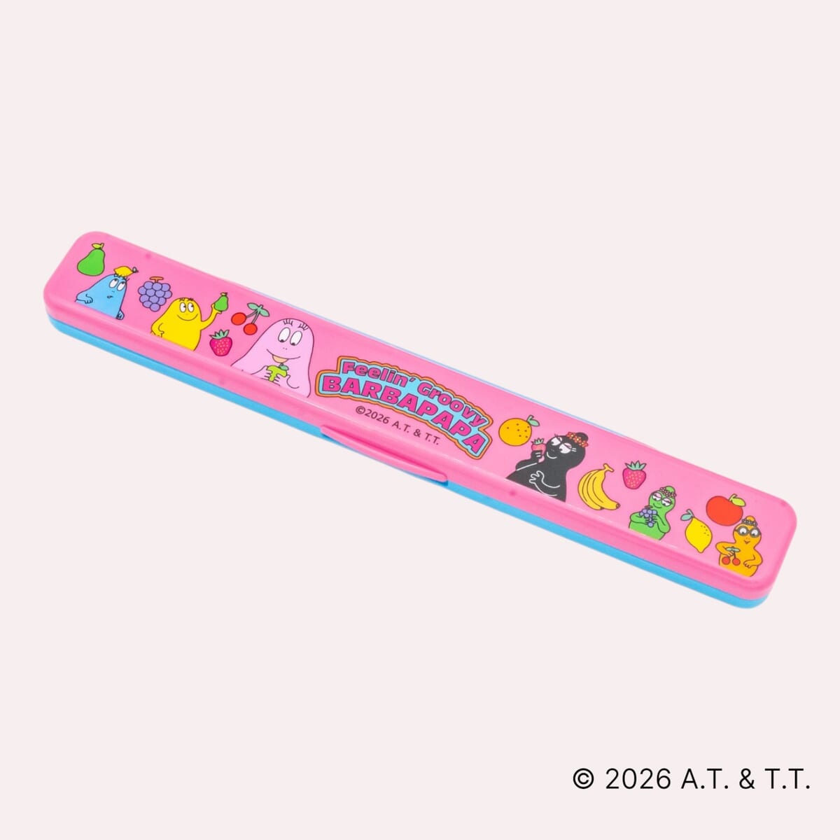 バーバパパ ABC3 音の鳴らない箸・箸箱セット ハシ18cm