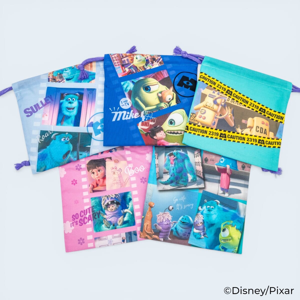 KBB21B ブラインド ランチ巾着M「モンスターズ・インク/ファイナルフレーム」02