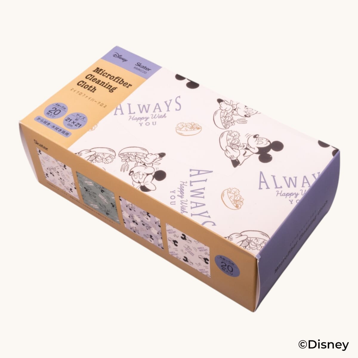 マイクロファイバーキッチンクロス ミッキーマウス02