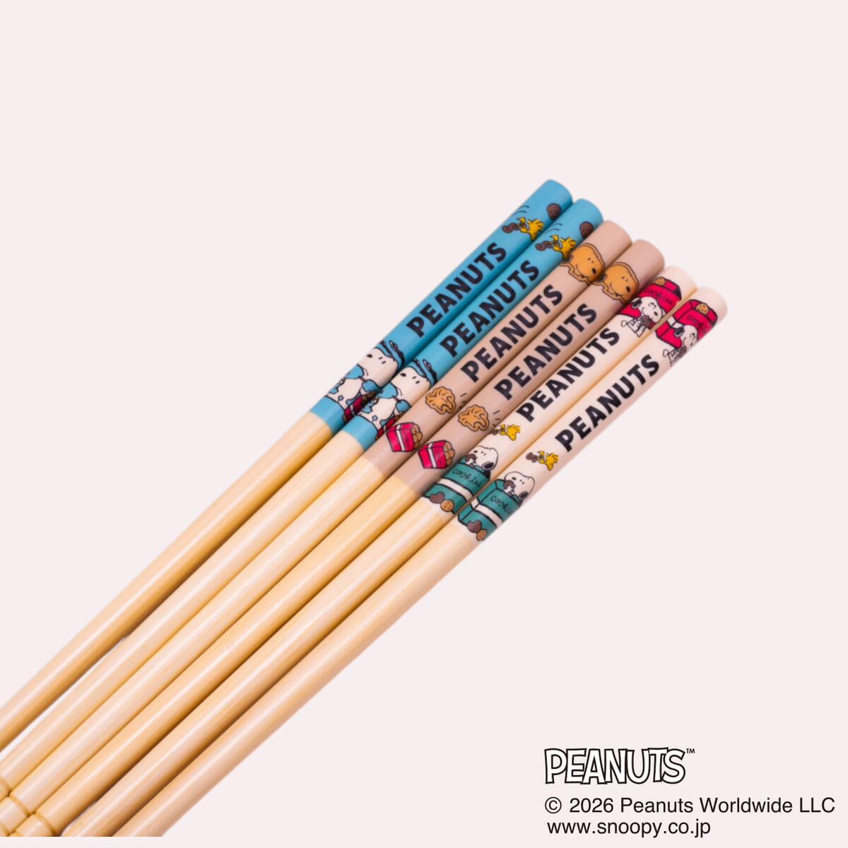 竹箸 21cm (3P)　絵柄