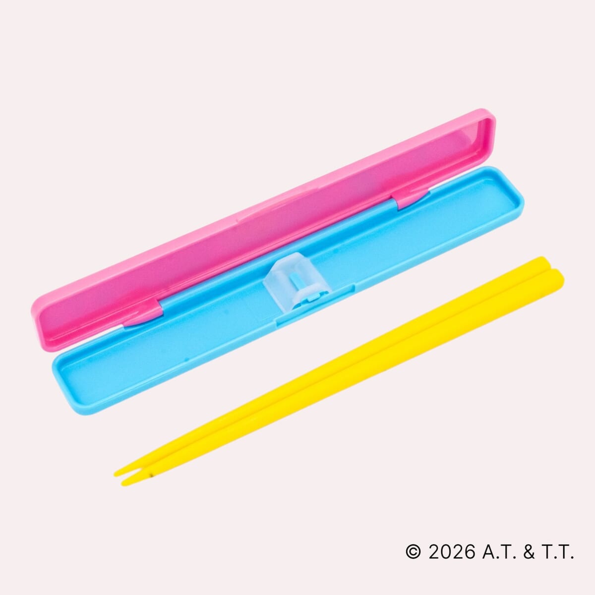 バーバパパ ABC3 音の鳴らない箸・箸箱セット ハシ18cm02