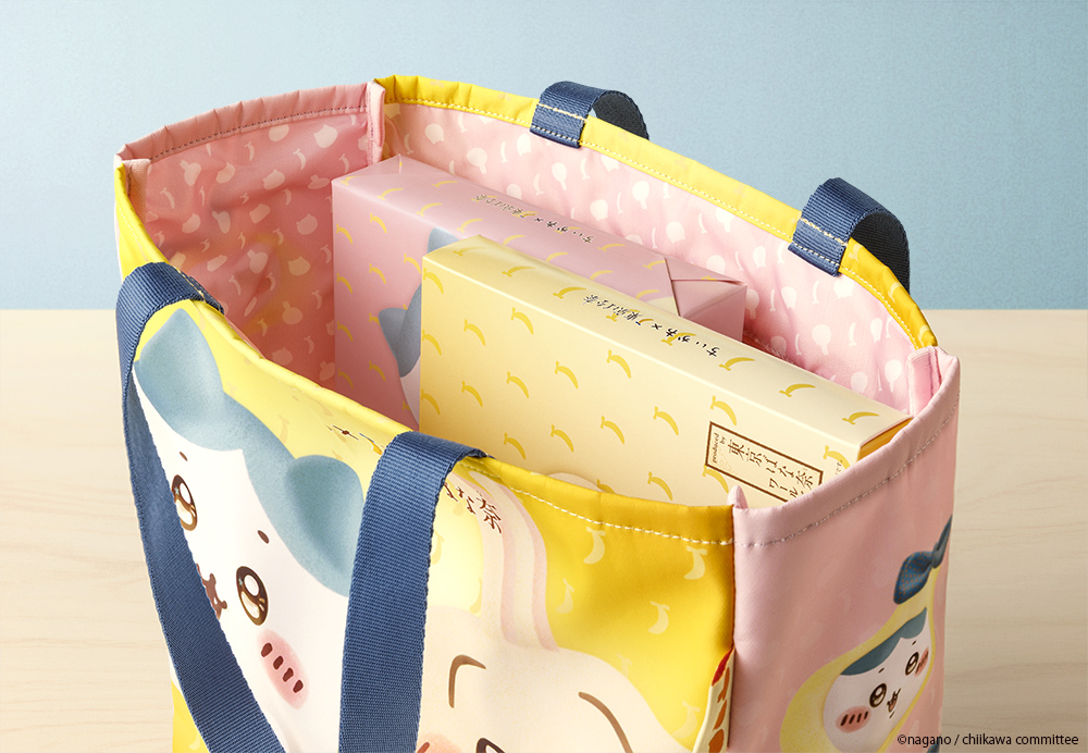 ちいかわ×東京ばな奈 トートバッグ 　サイズ