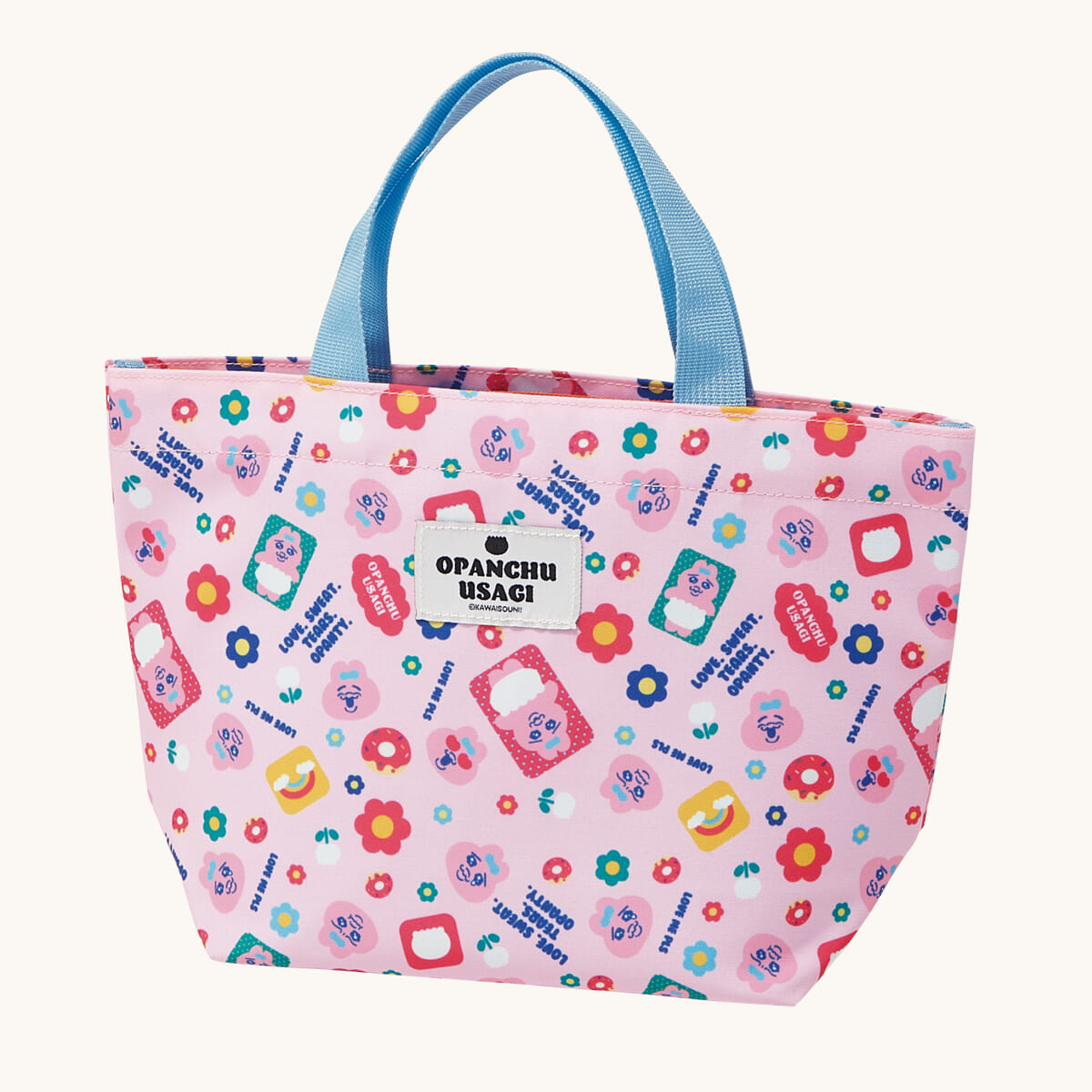 APCTW11 保冷ポーチ付きトートバッグ 「おぱんちゅうさぎ」