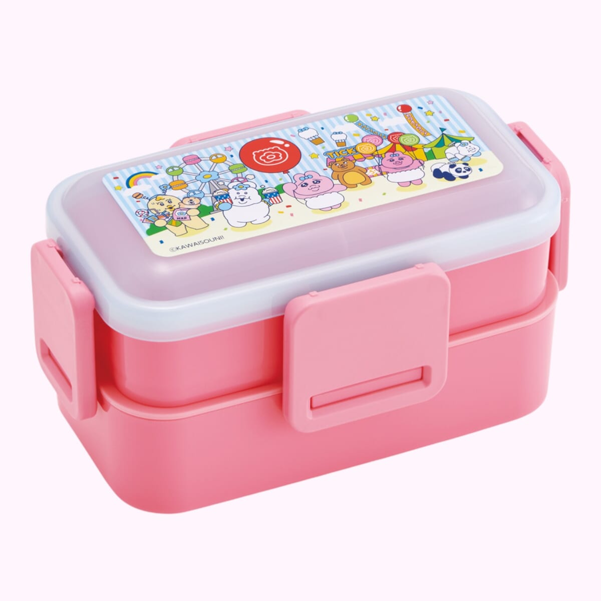 2段ふわっと弁当箱