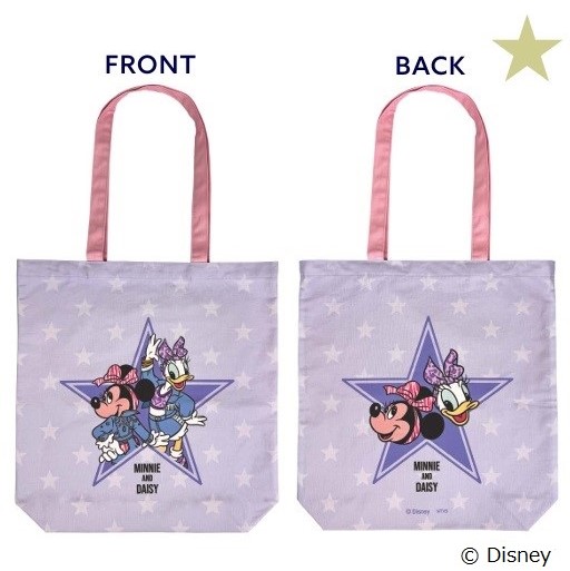 ミニー＆デイジー〈スター〉トートバッグ